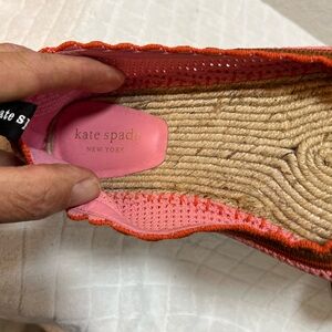 kate spade Pink and Orange Espadrilles